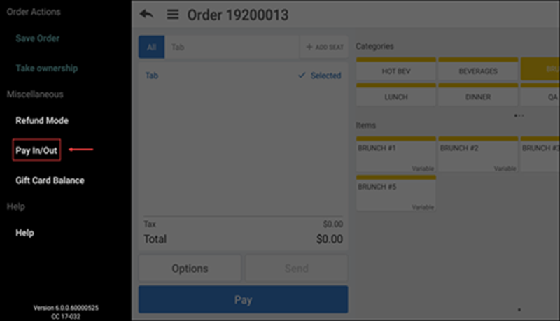 Tap Point of Sale