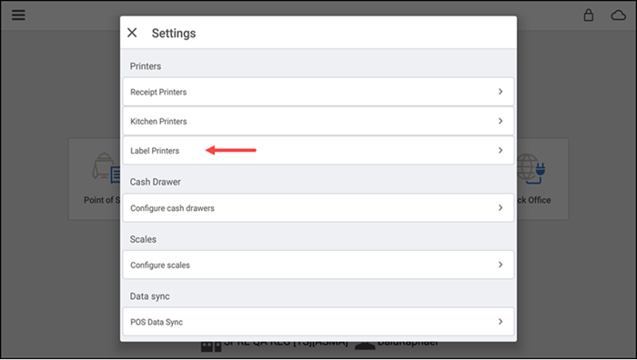 Add printer screen
