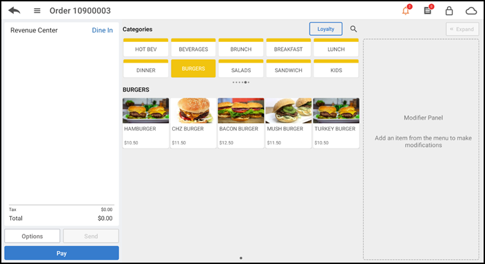 Start order in quick mode