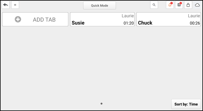 Adding a Tab