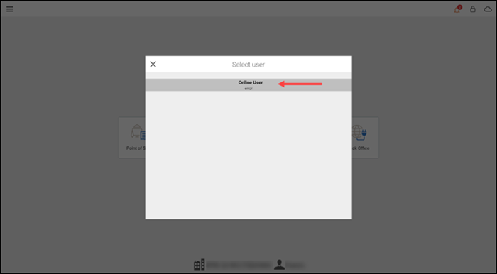 Select use screen