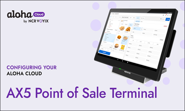 Configuring your Aloha Cloud for Point of Sale Terminal