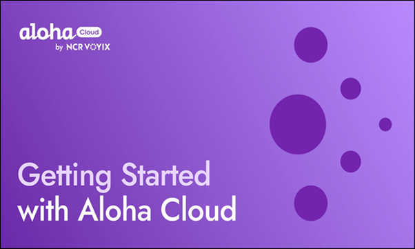 Getting Started with Aloha Cloud