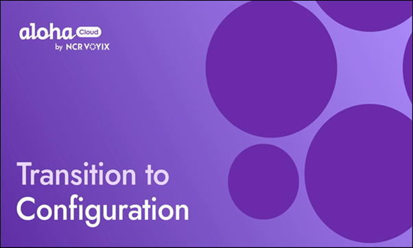 Transition to Configuration
