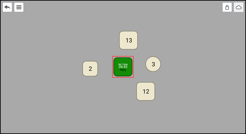 Tap desired tab