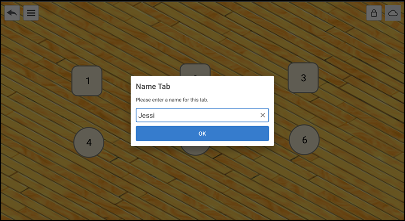 Tap Transfer tab