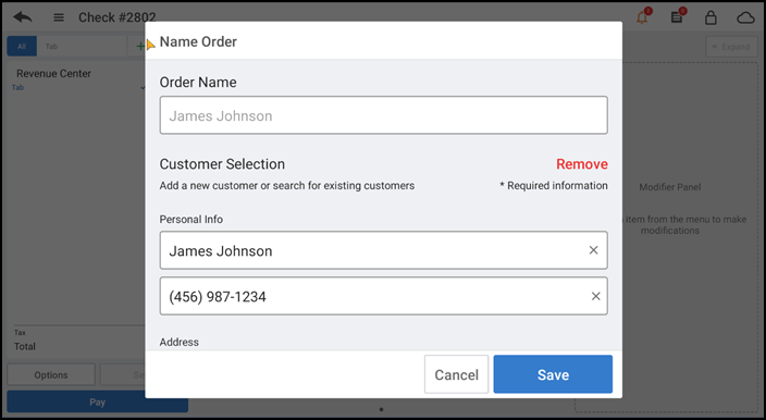 Check sequence number