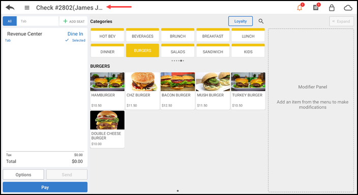 Check sequence number