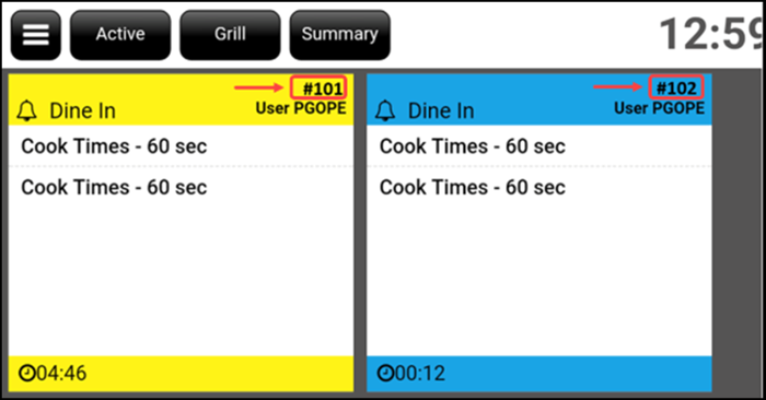Viewing check sequence numbers