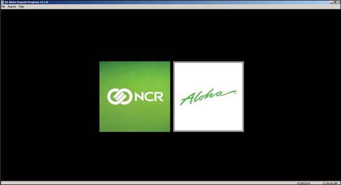 Navigate to Reprints function under Reports