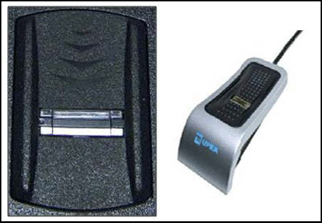 Sample UPEK slide scanner