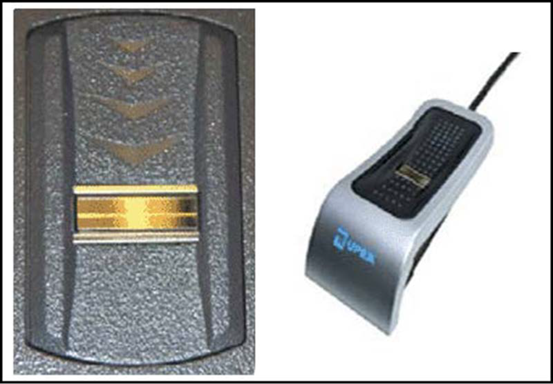 Sample UPEK slide scanner