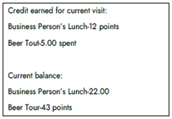 Element Aloha Loyalty Check Text