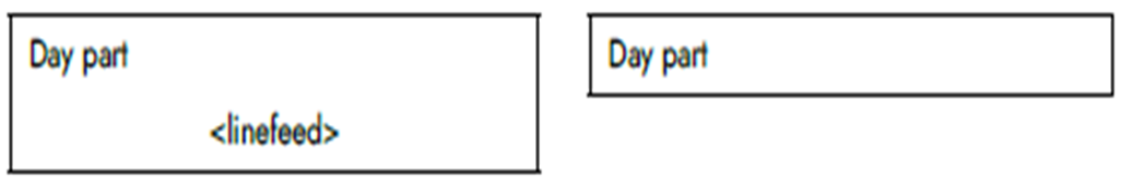 Suppressing Linefeeds