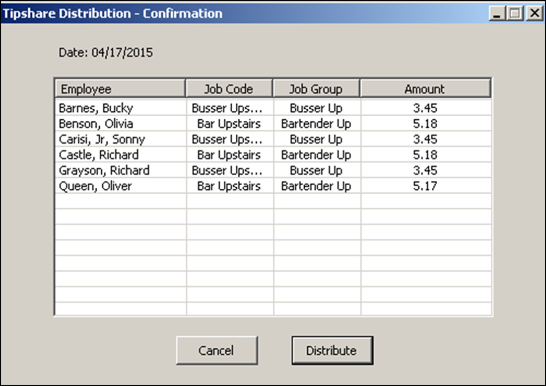 Sample tipshare confirmation dialog box