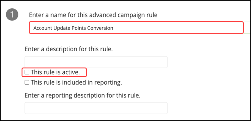 Enter a name for the rule