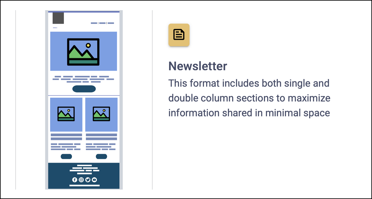 Picture of Newsletter template