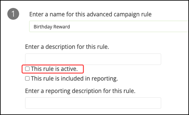 Enter a name for the rule