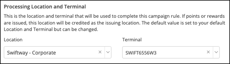 Determine the processing location