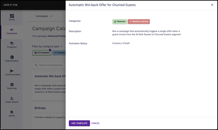 Sample survey screen