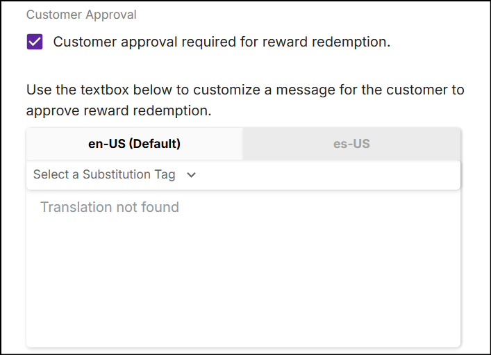 customer approval
