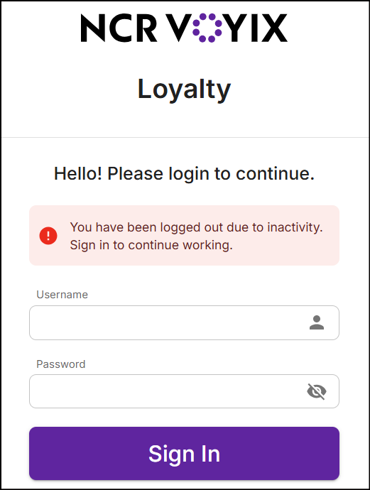 logout