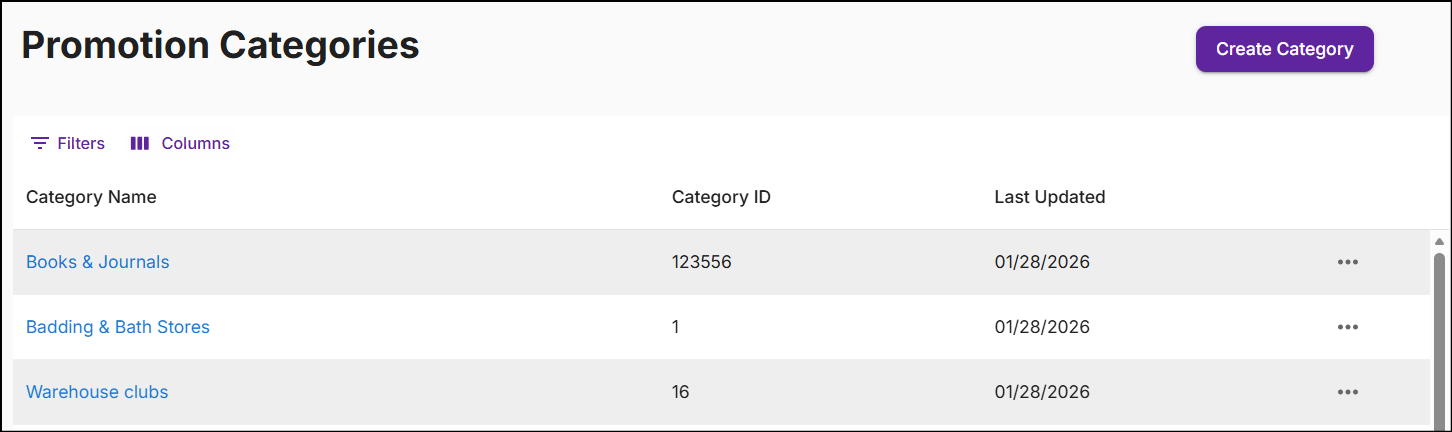 configuration settings