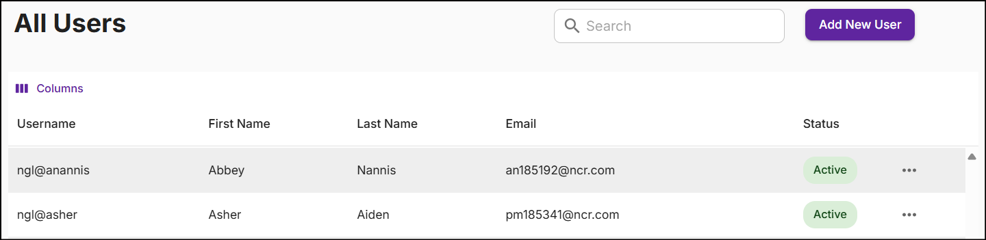 user management
