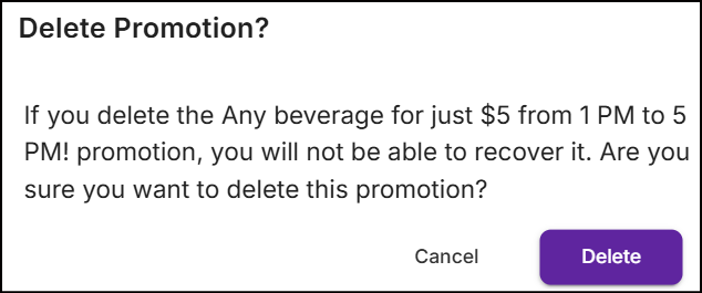 deletion