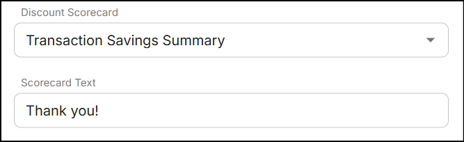 scorecard text